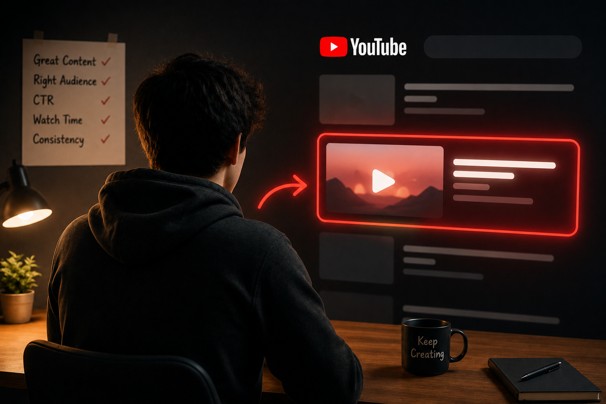 How Small Creators Can Get Into YouTube's Suggested Feed
