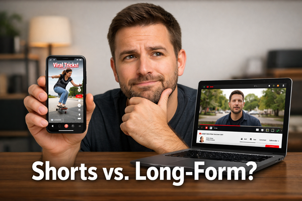 YouTube Shorts vs. Long-Form Videos: What's the Best Strategy for Growth?