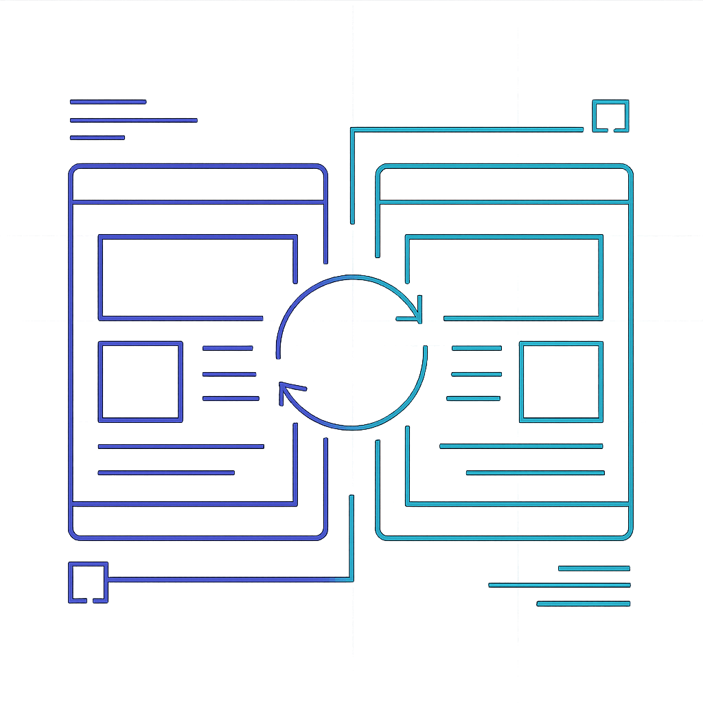 Thumbnail testing visualization