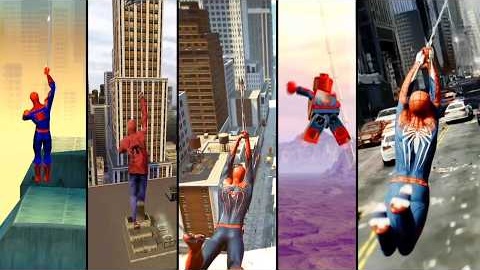 How Web Swinging in Spider-Man Games EVOLVED