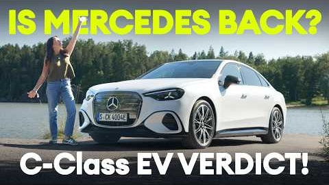 Has Mercedes finally got it right? | C-Class Electric first drive