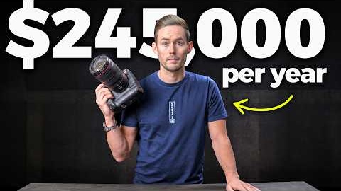 I made $245,431/year as a videographer when I learned this