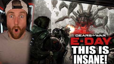 I AM SHOCKED! Gears Of War E-Day Multiplayer Gameplay (Ink Reacts)
