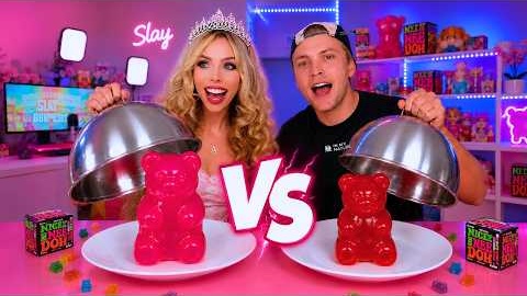 SQUISHY VS REAL FOOD Challenge!