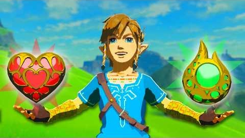 How To Get MAX Health And Stamina In Under 20 Minutes (BOTW)