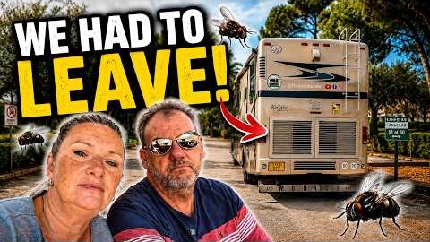 RV Life Spain: We Had To Make A Quick Getaway!