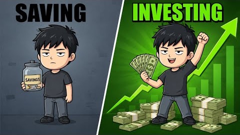 SAVING vs INVESTING — The $285,000 Difference Nobody Tells You