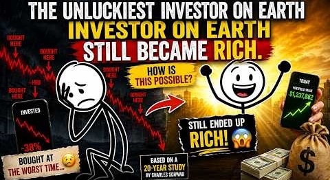 The Unluckiest Investor on Earth Still Became Rich #Investing #PersonalFinance