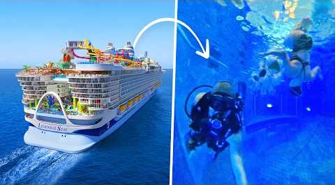 Swimming in Royal Caribbean's Forbidden Pool (No Guests Allowed)