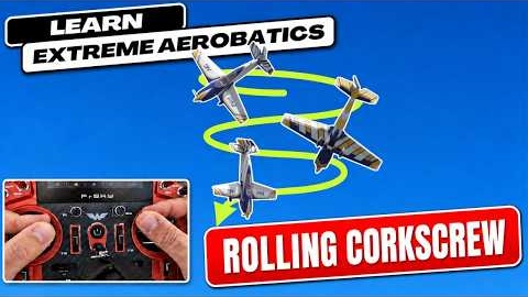 Rolling Corkscrew - How to 3D like a pro (stick camera)