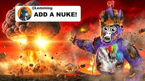I Made A Map Using ONLY YOUR COMMENTS In Gorilla Tag!