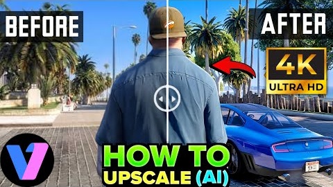 🔥 How To Upscale Low Quality Gameplay Videos To 4K Using AI | Best Video Enhancer 2026