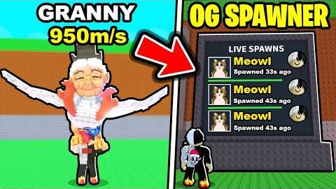 NOWY OP GRANNY BRAINROT I OG SPAWNER w STEAL A BRAINROT!