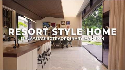 This Family Home Has It All | Basketball Court, Pool & Hidden Lounge | Modern Luxury |InteriorDesign