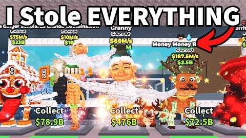 Getting the CRAZIEST Admin Abuse Steals EVER in Steal a Brainrot!