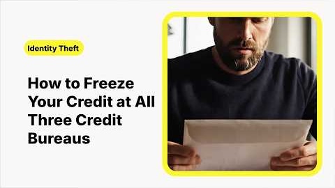 How to Freeze Your Credit at All 3 Bureaus (Step-by-Step!)