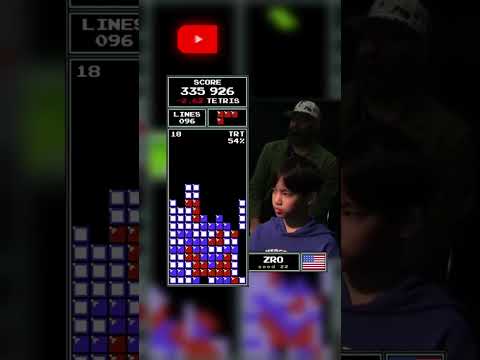 WHY DID HE GO FOR THAT😭😭#tetris #gaming