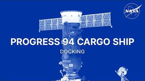 Progress 94 Cargo Ship Docking