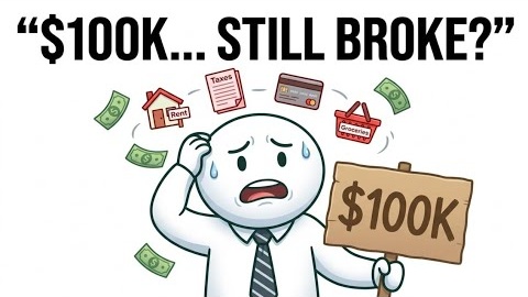 Why Earning $100K Still Feels Poor #PersonalFinance #MoneyPsychology #Wealth