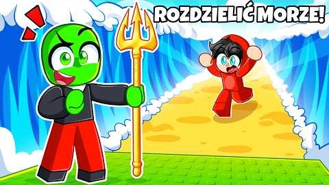 PODZIELIŁEM MORZE w ROBLOX...