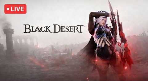 CHECKING OUT BLACK DESERT TODAY B/C OF CRIMSON DESERT ➡️ TESTING MYSTERY INDIE MMO LATER❗!exitlag
