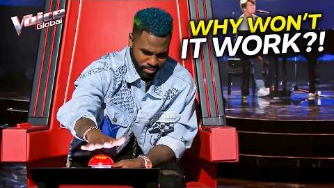 Jason Derulo Thought His Button Was Broken... The Truth Was Worse | The Voice