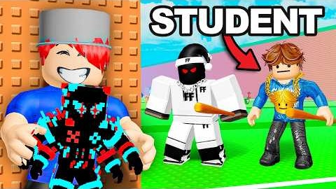 I Snuck into a SCHOOL’S Escape Tsunami Clan!!