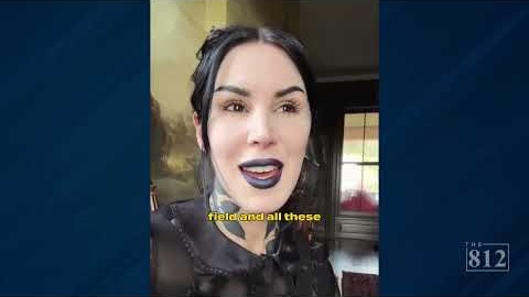 Kat Von D's black tulips are nearly in full bloom
