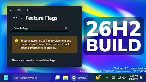 New Windows 11 26H2 Build 26300.8155 – Huge Feature, New Xbox Mode and Fixes (Dev)