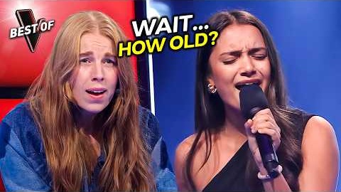 Top 16 Teenagers Who FROZE Every Coach | The Voice