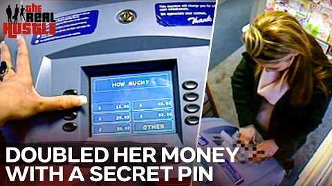 The ATM Sting: She Hacked Into The ATM! | The Real Hustle