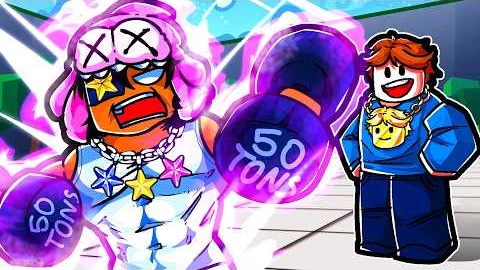 I Secretly Hired a YOUTUBER to coach me in Roblox The Strongest Battlegrounds