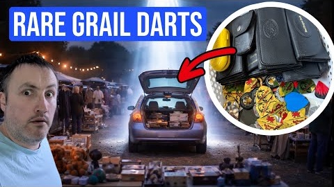 Huge Vintage Darts Bundle Found At Car Boot Sale