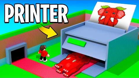 I Added a AUTO PRINTER In Steal a Brianrot...