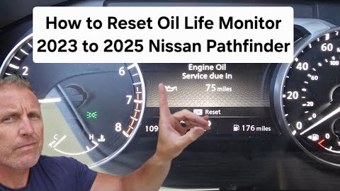 How to Reset Oil Life on 2023–2026 Nissan Pathfinder (Step-by-Step Guide)
