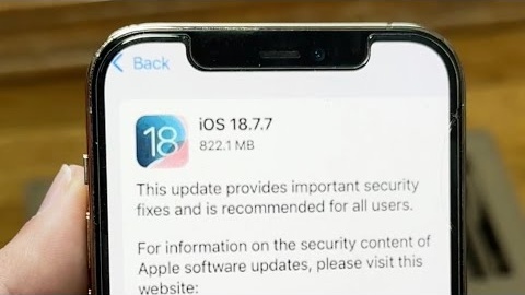 How To FIX iOS 18.7.7 Not Updating!
