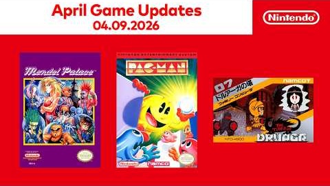 NES – Nintendo Classics – April 2026 Game Updates