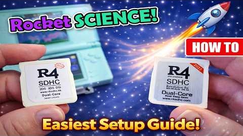 The R4 Card Is Easy To Setup | How To Guide
