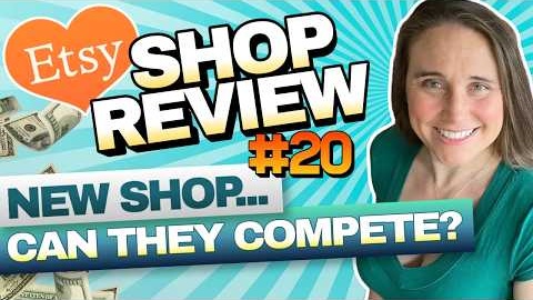 Etsy Shop Review: NEW Shop Already Competing With Top Sellers?!