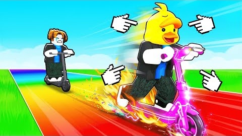 I Spent $981,480 Upgrading FASTEST SCOOTER in Roblox!