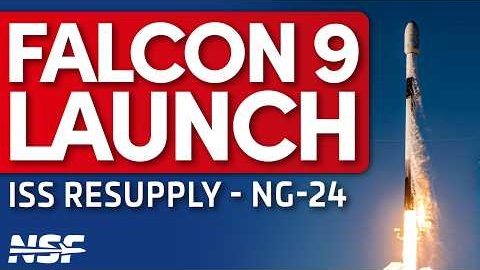 SpaceX Falcon 9 launches CRS NG-24