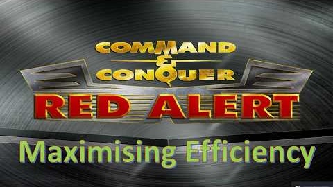 Command and Conquer Red Alert Remastered 3v3 (Attempting to Maximise Efficiency)