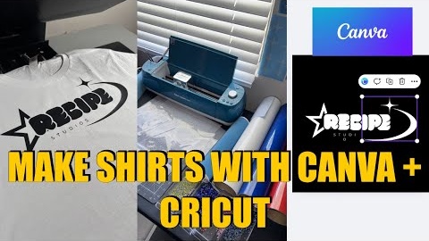 Canva + Cricut T Shirt Tutorial (STEP BY STEP)