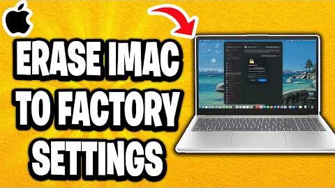 How To Erase iMac To Factory Settings