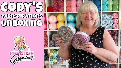 Cody's Yarnspirations Yarn UNBOXING!  What did he order?  #yarnspirations