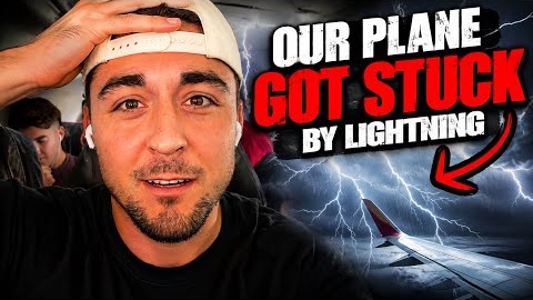 Our Plane Got Struck By Lightning… 