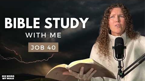 Job 40 | Why Did God Show Job THIS Creature? [Bible Study WITH Me]