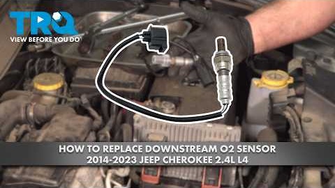 How to Replace Downstream O2 Sensor 2014-2023 Jeep Cherokee 2.4L L4