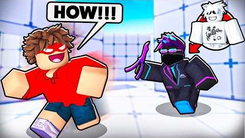 I hired the #1 knife pro to SECRETLY 1V1 MY FRIEND in Roblox Rivals!