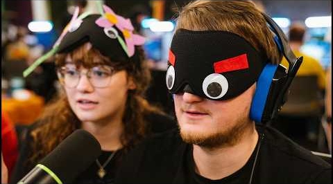 Blindfolded Bingo with Gem at Hermitcraft Gamers Outreach!